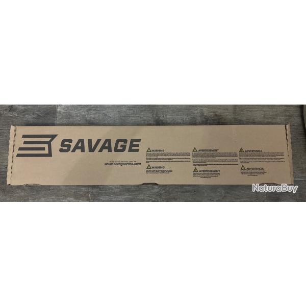Carabine Savage b22 precision avec lunette hawk vantage 6x24x50 et colliers de montage
