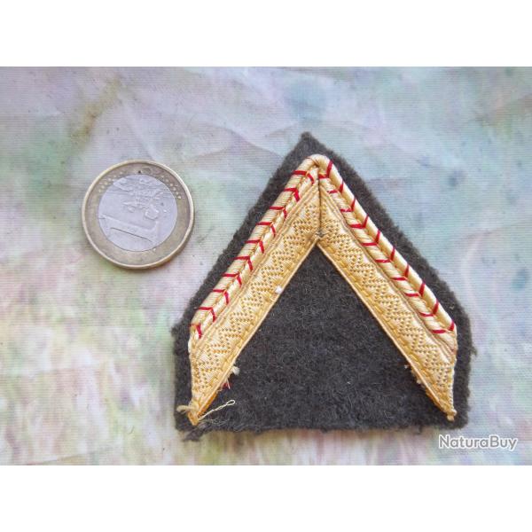�l�ve grade galon �poque vintage militaire insigne collection