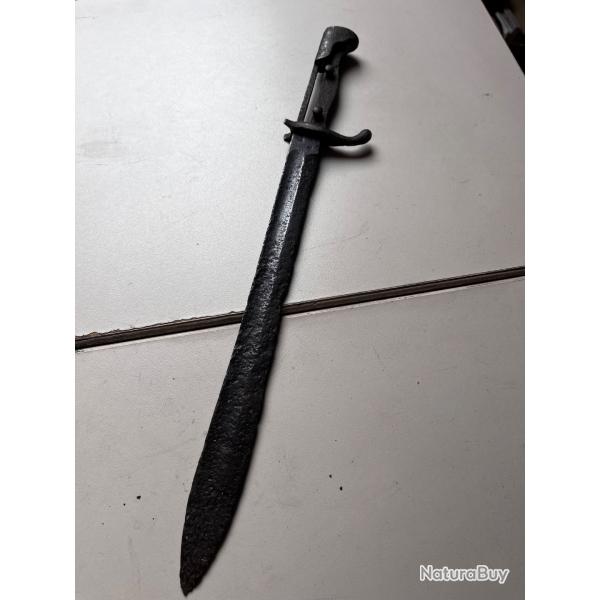 �pave de ba�onnette allemande 98/05, premier type, d�co, collection, vitrine, diorama.