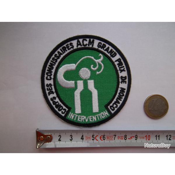 rare ! cusson corps des commissaires intervention grand prix Monaco insigne collection