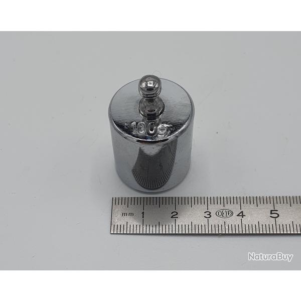 Poids d'�talonnage de 100 grammes pour balance �lectronique.