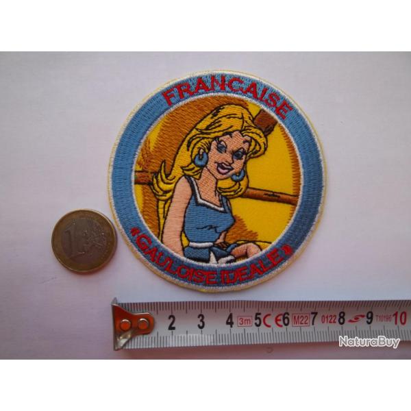 cusson patriotique Franaise "gauloise idale" insigne collection