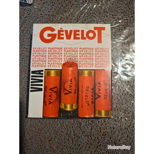 Munition gevelot  cal 12