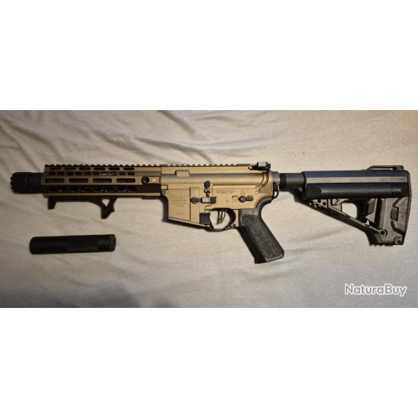 AEG VFC M4 Avalon Saber Tan (CQB) upgrade primemech