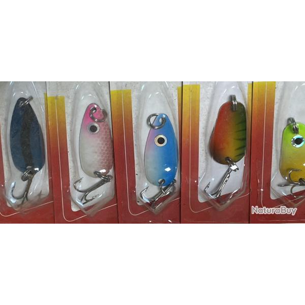 5 CUILLERES AVEC TRIDENTS lot 2