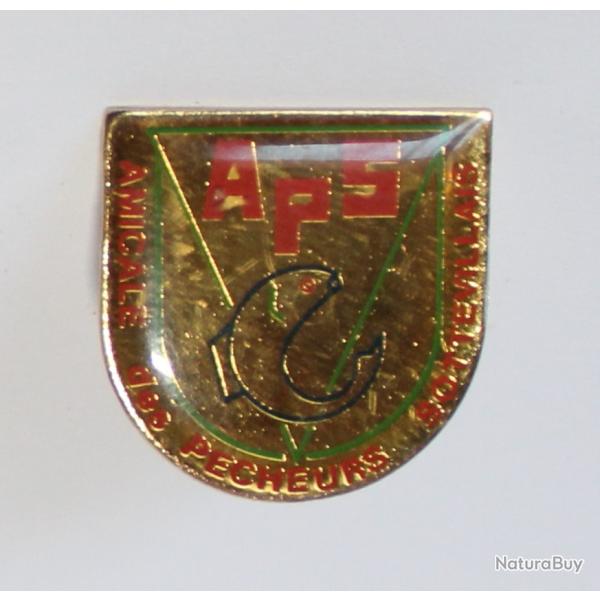 Pin's "Th�me p�che": Amicale des p�cheurs Sottevillais