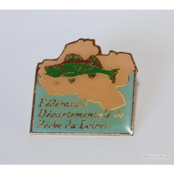 Pin's "Th�me p�che": F�d�ration D�partementale de P�che du Loiret