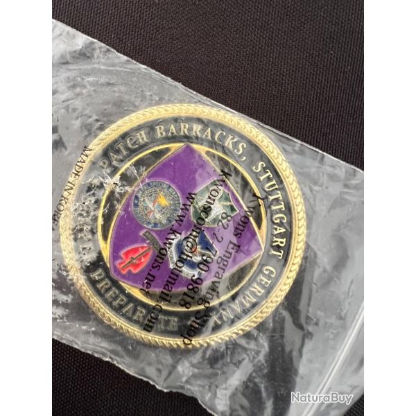 Coin militaire US Airborne - Special Operations Command Europe - Stuttgart Germany - militaria