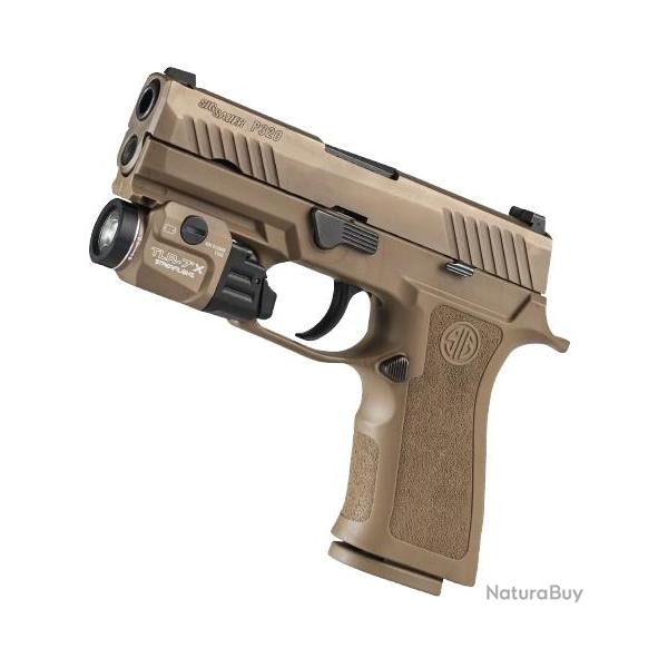 Lampe tactique Streamlight TLR-7 X USB - Switch haut et bas FDE