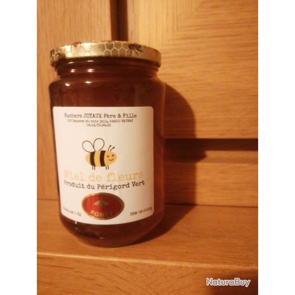 Pot de miel de fleurs de for�t de 1kg net
