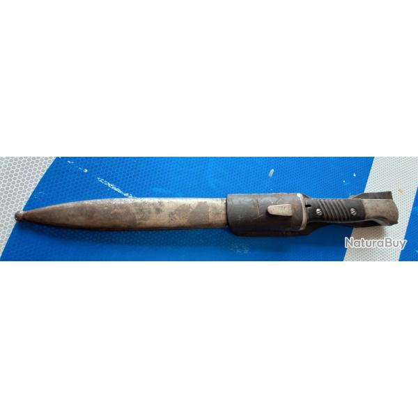 Ba�onnette mauser 98k  42ASW  ( Horster) monomatricul� avec gousset