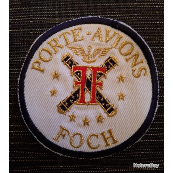 PORTE AVIONS FOCH PATCH AERONAVALE ORIGINAL
