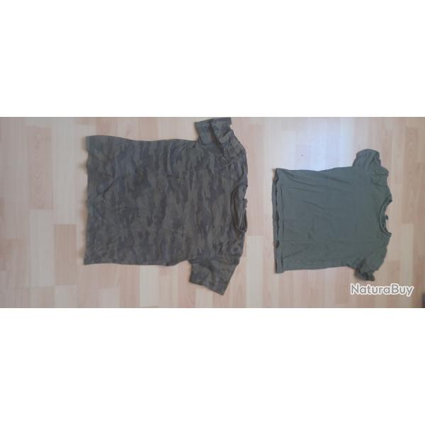 Lot de 2 tee shirt solognac