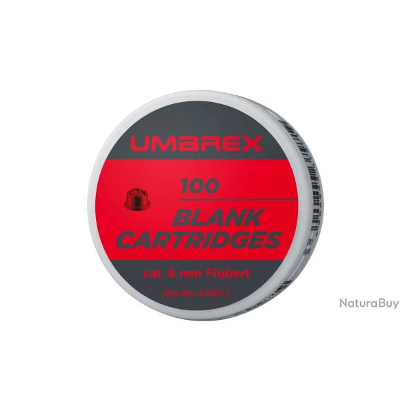 Munition Umarex CART 6 MM FLOBERT A BLANC  X100