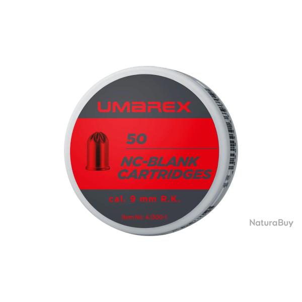 Munition Umarex CART 9 MM RK A BLANC X50
