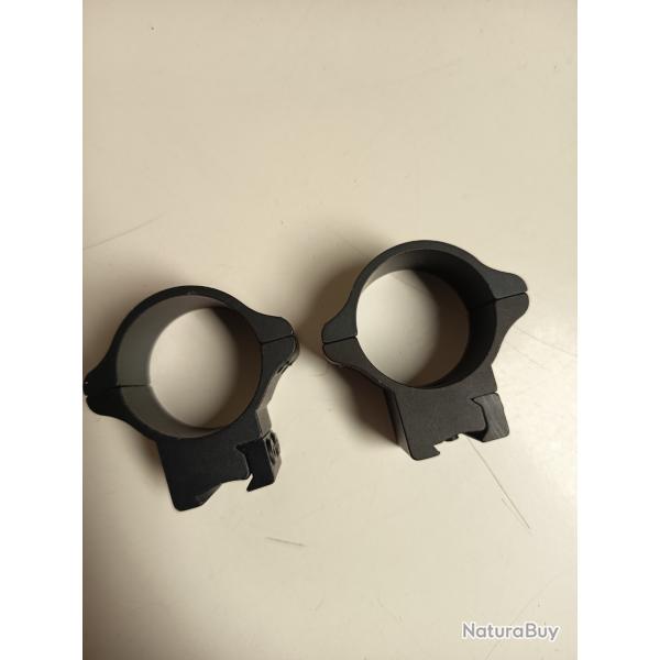 Colliers de montage lunette rail de 11mm corps de lunette 30 mm