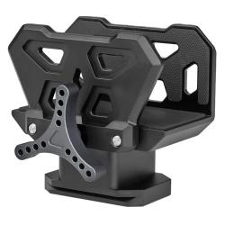 Adaptateur - Pince pour support d'arme sur tr&eacute;pied en aluminium T6063 (35 &agrave; 70 mm)