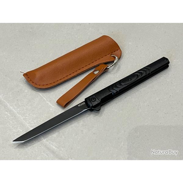 Stiletto M390 noir - Ouverture assist�e