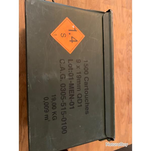 Caisse munitions m�tallique �tanche