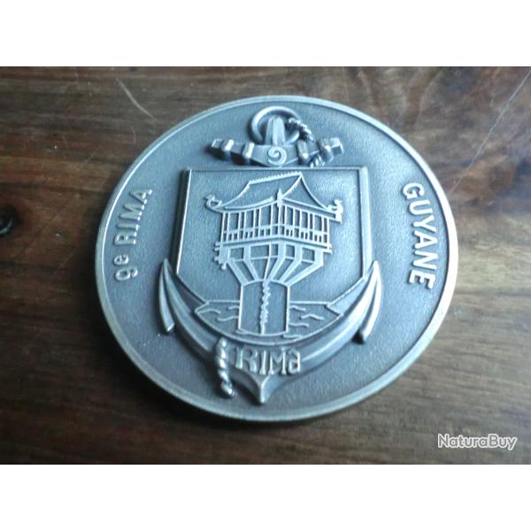 m�daille 9eme RIMA marine guyane ""