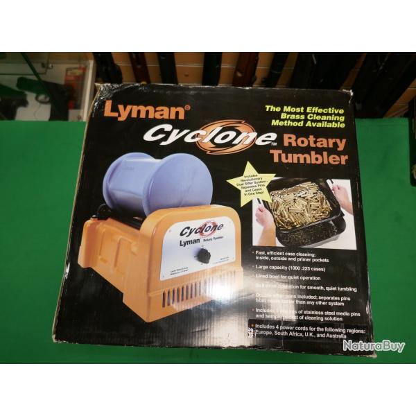 LYMAN CYCLONE ROTARY TUMBLER