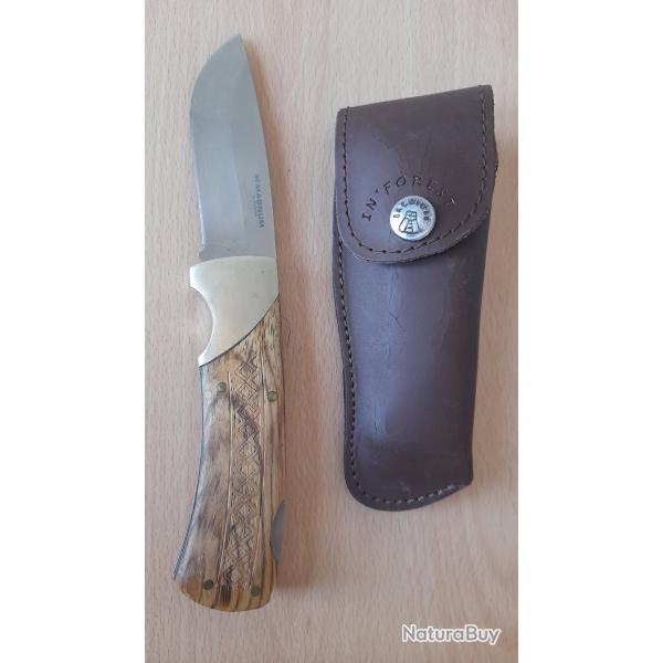 Couteau pliant BOKER Magnum Woodcraft +tui