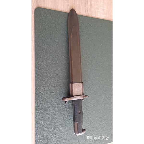 Baionnette garand raccourci