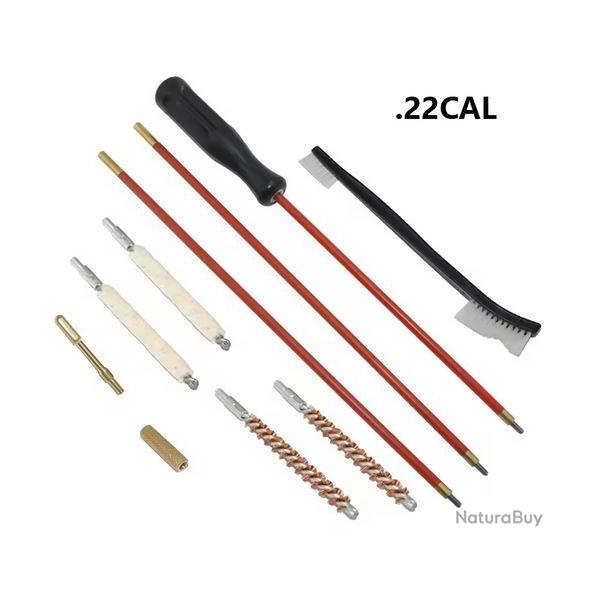 Kit entretien / nettoyage fusil aircomprim� ou .22 cal ou airsoft