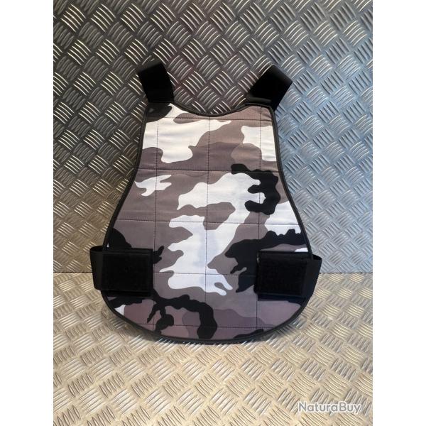 plastron protection adulte paintball camo urban neuf