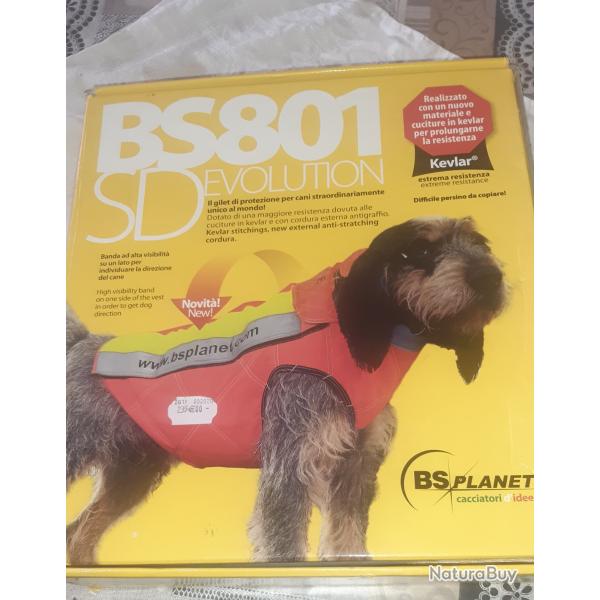 Gilet protection chienne neuf bs planet