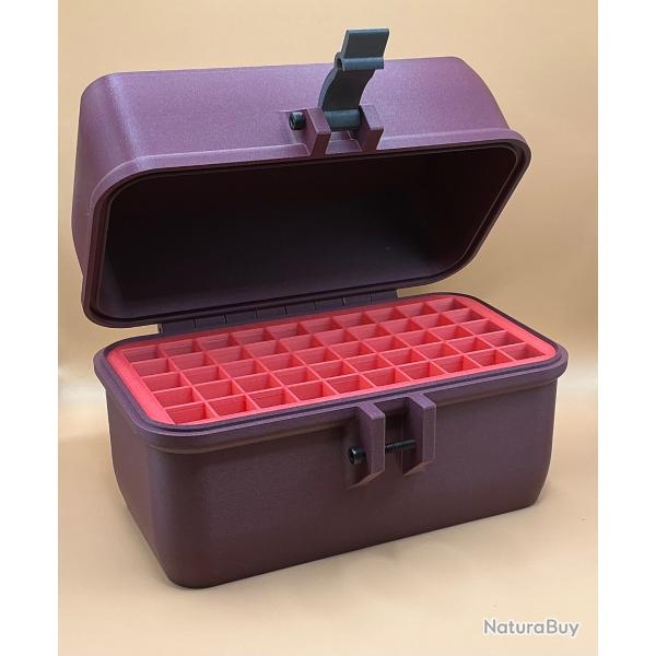 Bo�te de transport / stockage de munitions (x50) / Multi calibres (300WM, 460 Wby�)