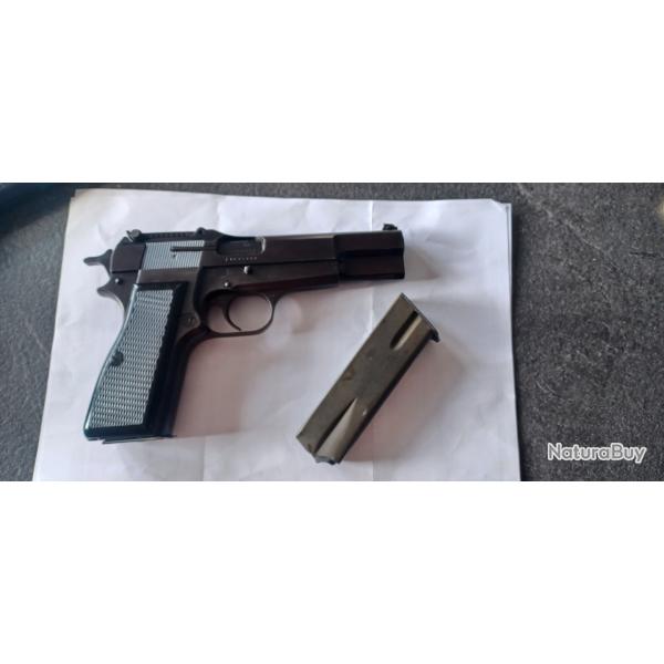 Pistolet browning GP 35 Modle CAPITAN Etat neuf