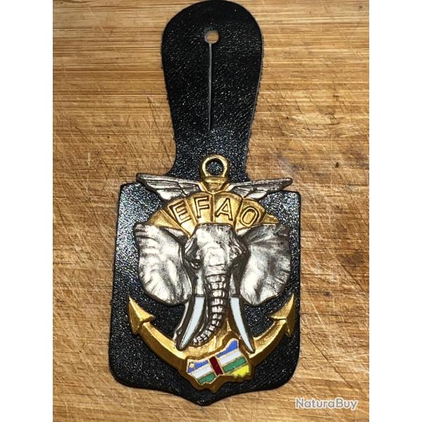 Insigne El�ments Fran�ais Assistance Op�rationnelle EFAO Afrique FIA lyon