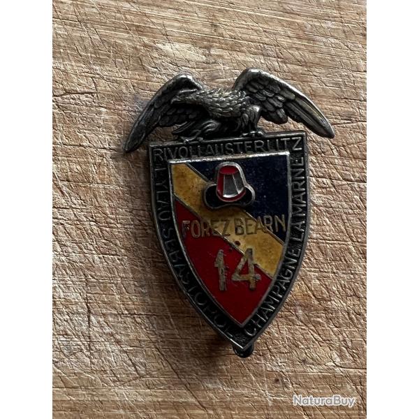 insigne 14e r�giment d'infanterie parachutistes de choc DELSART