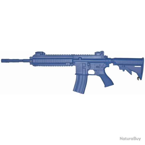 Fusil d'entranement Blueguns HK416 crosse repli - Bleu