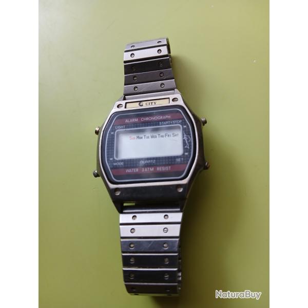 Montre chronographe digital collection