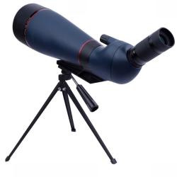 Longue-Vue 25-75x100 Etanche Coud&eacute;e 45&deg; HD BAK4 Tr&eacute;pied Inclus Chasse Tir Sportif Observation Nature