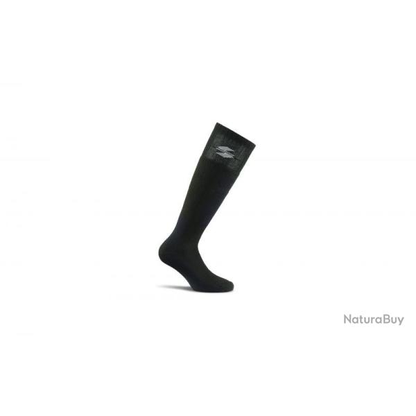 CHAUSSETTES NOIRES SKY LIGHT CRISPI , T: L (44/47). Lot de 2 paires.