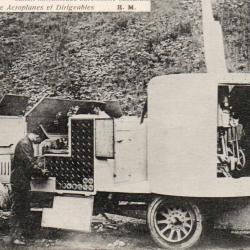 Carte Postale Ancienne - Canon Automoteur Allemand  N&deg;1457