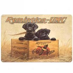 Plaque d&eacute;corative m&eacute;tal Remington Labrador