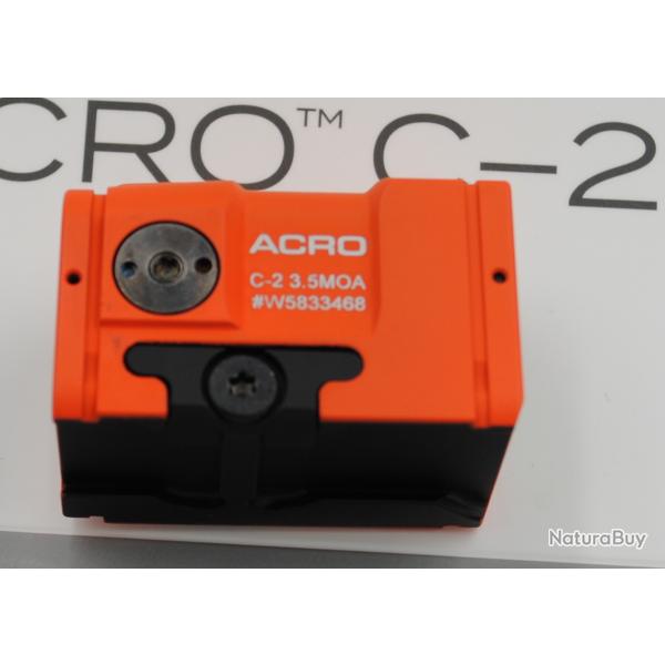 Point Rouge Aimpoint Acro C-2 Cerakote Orange, sans montage