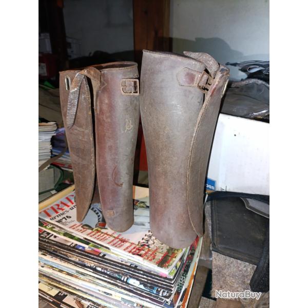 Gutres militaires marron