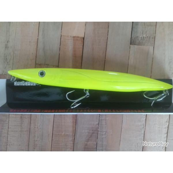 Leurre mer rigide flottant 195mm 44g VIPER fluo