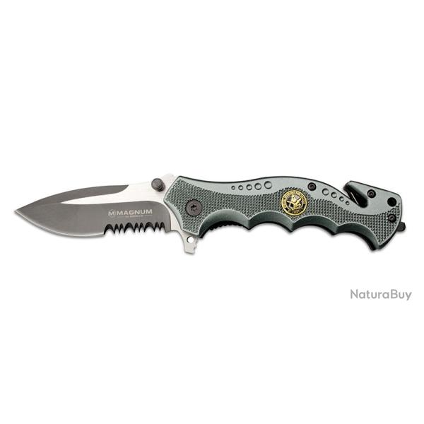 Boker Couteau Swat Res-Q - Lame 85mm - Manche Aluminium - Clip