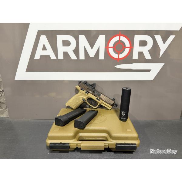 Occasion Pack FN Herstal 502 Tactical 22lr + Point rouge + RDS