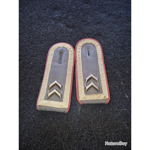Epaulettes de grade bundeswehr.