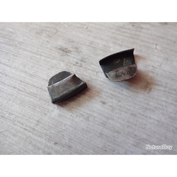 Cut Off : Arr�t m�tallique amovible pour chargeur 1889. Rare accessoire pour fusil Rubin Schmidt