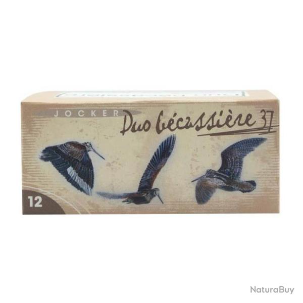 Cartouches JOCKER DUO BECASSIERE calibre 12/70 37g BJ n�8/10 x10