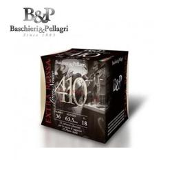 Cartouches B P axtra rossa low noise calibre 410 36 63.5 18g bj x25
