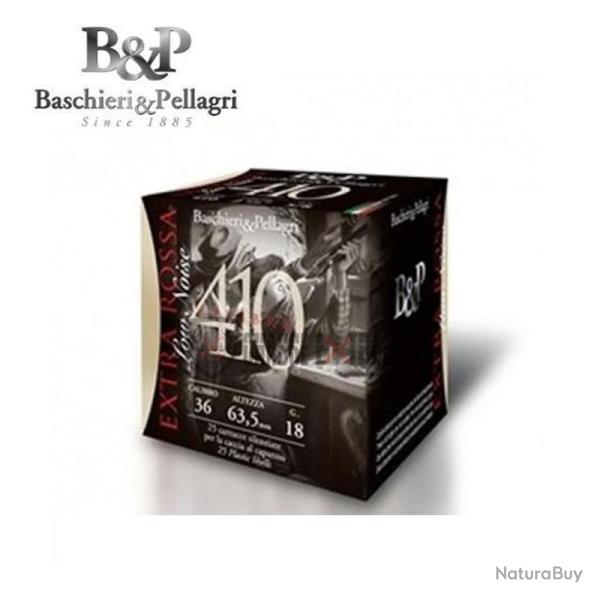 CARTOUCHE B P axtra rossa low noise calibre 410 36 63.5 18g bj x25